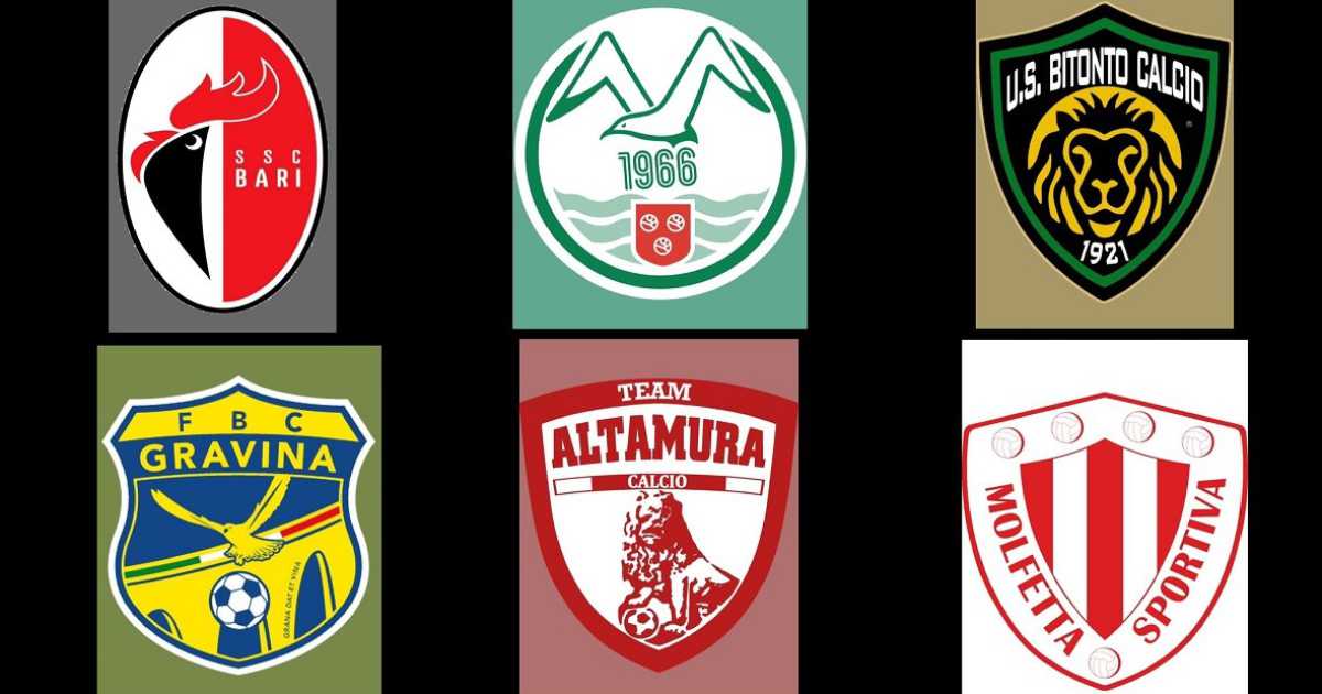 Calcio, dai cinque club di Molfetta alla compagine di San Pio: tutte le 46 squadre di Bari e provincia